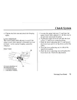 Предварительный просмотр 81 страницы Honda 2004 CRF100F Owner'S Manual