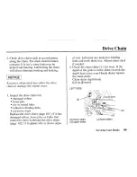 Предварительный просмотр 109 страницы Honda 2004 CRF100F Owner'S Manual