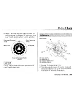 Предварительный просмотр 111 страницы Honda 2004 CRF100F Owner'S Manual