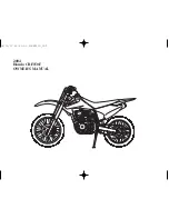 Предварительный просмотр 2 страницы Honda 2004 CRF150F Owner'S Manual