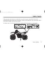 Предварительный просмотр 18 страницы Honda 2004 CRF150F Owner'S Manual