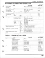 Предварительный просмотр 15 страницы Honda 2004 CRF250R Service Manual