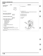 Предварительный просмотр 36 страницы Honda 2004 CRF250R Service Manual