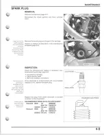 Предварительный просмотр 67 страницы Honda 2004 CRF250R Service Manual