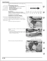 Предварительный просмотр 72 страницы Honda 2004 CRF250R Service Manual