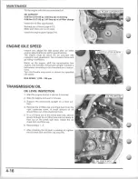 Предварительный просмотр 74 страницы Honda 2004 CRF250R Service Manual