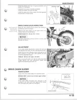 Предварительный просмотр 77 страницы Honda 2004 CRF250R Service Manual