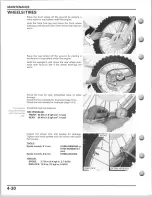 Предварительный просмотр 88 страницы Honda 2004 CRF250R Service Manual