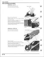 Предварительный просмотр 112 страницы Honda 2004 CRF250R Service Manual