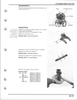 Предварительный просмотр 164 страницы Honda 2004 CRF250R Service Manual