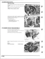 Предварительный просмотр 169 страницы Honda 2004 CRF250R Service Manual