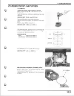 Предварительный просмотр 191 страницы Honda 2004 CRF250R Service Manual