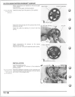 Предварительный просмотр 213 страницы Honda 2004 CRF250R Service Manual