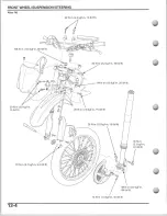 Предварительный просмотр 248 страницы Honda 2004 CRF250R Service Manual