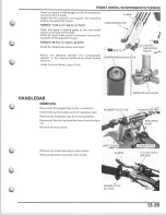 Предварительный просмотр 283 страницы Honda 2004 CRF250R Service Manual