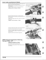 Предварительный просмотр 288 страницы Honda 2004 CRF250R Service Manual