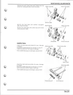 Предварительный просмотр 333 страницы Honda 2004 CRF250R Service Manual