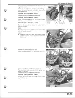 Предварительный просмотр 357 страницы Honda 2004 CRF250R Service Manual