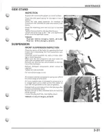 Предварительный просмотр 83 страницы Honda 2004 CRF250X Service Manual