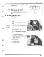 Предварительный просмотр 123 страницы Honda 2004 CRF250X Service Manual