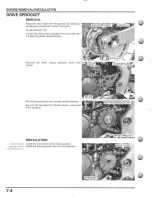 Предварительный просмотр 148 страницы Honda 2004 CRF250X Service Manual