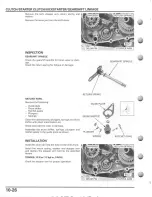 Предварительный просмотр 222 страницы Honda 2004 CRF250X Service Manual