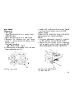 Предварительный просмотр 21 страницы Honda 2004 CT110 Owner'S Manual