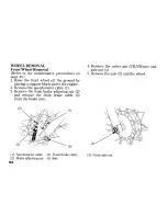 Предварительный просмотр 72 страницы Honda 2004 CT110 Owner'S Manual