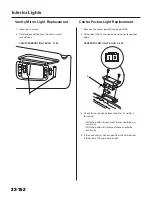 Предварительный просмотр 1831 страницы Honda 2004 Odyssey Service Manual