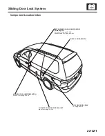 Предварительный просмотр 2000 страницы Honda 2004 Odyssey Service Manual