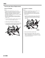 Предварительный просмотр 2453 страницы Honda 2004 Odyssey Service Manual