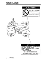 Предварительный просмотр 21 страницы Honda 2004 SPORTRAX 90 Owner'S Manual