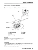 Предварительный просмотр 102 страницы Honda 2004 SPORTRAX 90 Owner'S Manual