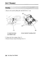 Предварительный просмотр 113 страницы Honda 2004 SPORTRAX 90 Owner'S Manual