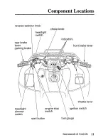 Предварительный просмотр 20 страницы Honda 2004 TRX350FM Owner'S Manual