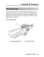 Предварительный просмотр 38 страницы Honda 2004 TRX350FM Owner'S Manual