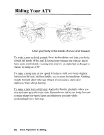 Предварительный просмотр 79 страницы Honda 2004 TRX350FM Owner'S Manual