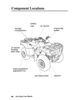 Предварительный просмотр 103 страницы Honda 2004 TRX350FM Owner'S Manual