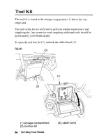 Предварительный просмотр 105 страницы Honda 2004 TRX350FM Owner'S Manual