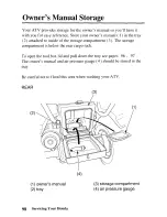 Предварительный просмотр 107 страницы Honda 2004 TRX350FM Owner'S Manual