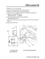 Предварительный просмотр 122 страницы Honda 2004 TRX350FM Owner'S Manual