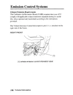 Предварительный просмотр 207 страницы Honda 2004 TRX350FM Owner'S Manual