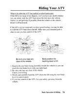 Preview for 84 page of Honda 2004 TRX350TM Fourtrax Owner'S Manual