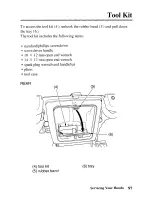 Preview for 106 page of Honda 2004 TRX350TM Fourtrax Owner'S Manual