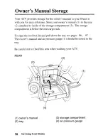 Preview for 107 page of Honda 2004 TRX350TM Fourtrax Owner'S Manual