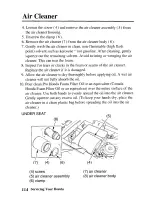 Preview for 123 page of Honda 2004 TRX350TM Fourtrax Owner'S Manual