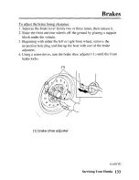 Preview for 142 page of Honda 2004 TRX350TM Fourtrax Owner'S Manual