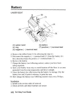 Preview for 161 page of Honda 2004 TRX350TM Fourtrax Owner'S Manual