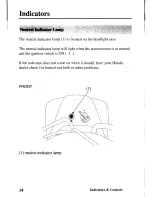 Предварительный просмотр 23 страницы Honda 2004 TRX400EX Sportrax400EX Owner'S Manual