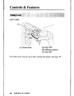 Предварительный просмотр 25 страницы Honda 2004 TRX400EX Sportrax400EX Owner'S Manual